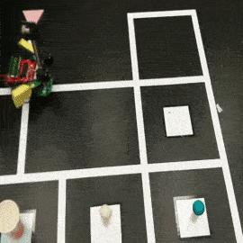 The robot used in this subject called SlamDunker. It is a dc-motor-driven two-wheel robot designed for doing competitions. The robot using Atmel ATMega1284p microcontroller programmed to find objects, pick and transport them to predefined destinations. 